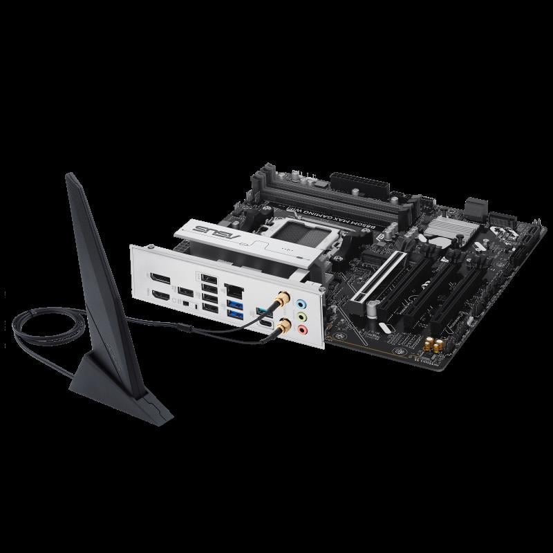ASUS B850M MAX GAMING WIFI AM5 DDR5 8000MHZ(OC)  mATX HDMI ANAKART