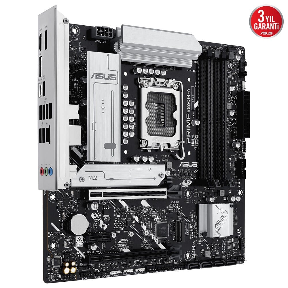 ASUS PRIME B860M-A-CSM DDR5 HDMI-DP TYPEC PCIE 5.0 1851p mATX / 90MB1K00-M0EAYC