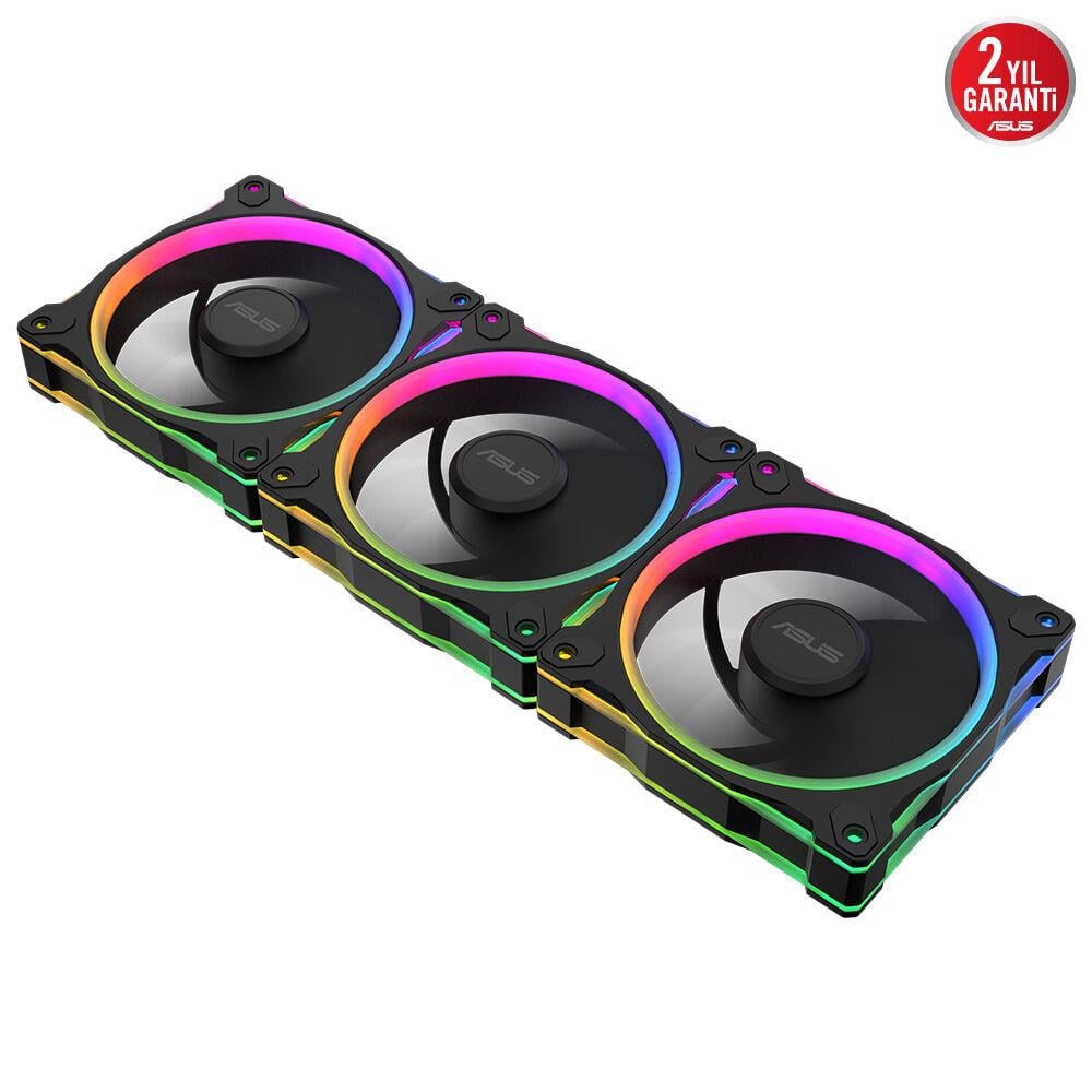 ASUS PRIME MR120 SOĞUTUCU KASA RADYATÖR FANI ARGB 120MM SİYAH 3IN1