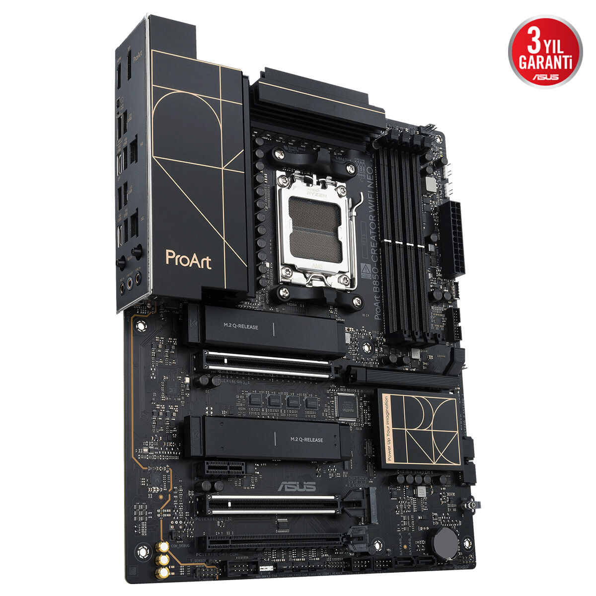 ASUS PROART B850-CREATOR WIFI NEO DDR5 HDMI DP PCI 5.0 AM5 ATX