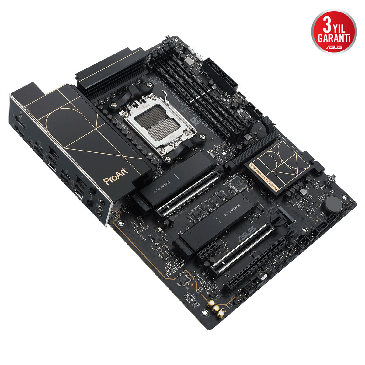 ASUS PROART B850-CREATOR WIFI NEO DDR5 HDMI DP PCI 5.0 AM5 ATX