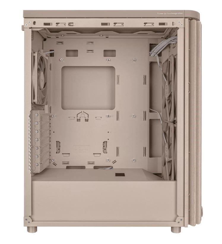 ASUS PROART PA401 WOOD MESH PWM BEIGE Gaming Mid-Tower PC Kasası