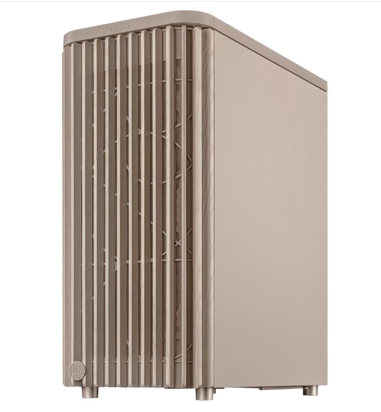 ASUS PROART PA401 WOOD MESH PWM BEIGE Gaming Mid-Tower PC Kasası