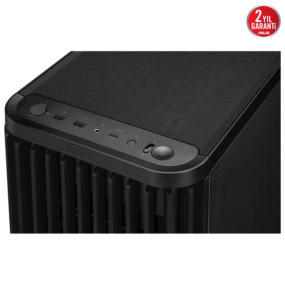ASUS PROART PA401 WOOD METAL Gaming Mid-Tower Pc Kasası / 90DC00M0-B39010