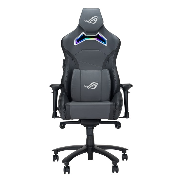 ASUS ROG Chariot X SL301W Ergonomik Kumaş Oyuncu Koltuğu (Gri) / 90GC01M0-MSG040