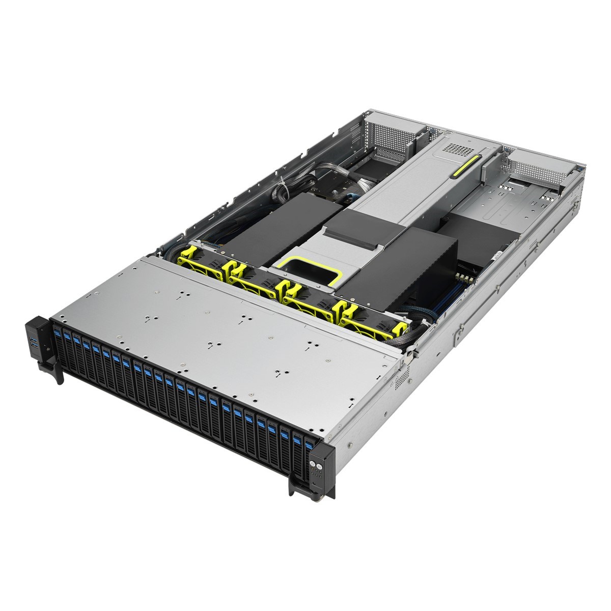 ASUS RS720-E11-RS24U 2U Dual Intel Xeon-İşlemci Disk Ram Yok-24xNVMe-10Gbe-2600w Rack Sunucu / 90SF01Z1-M008V0