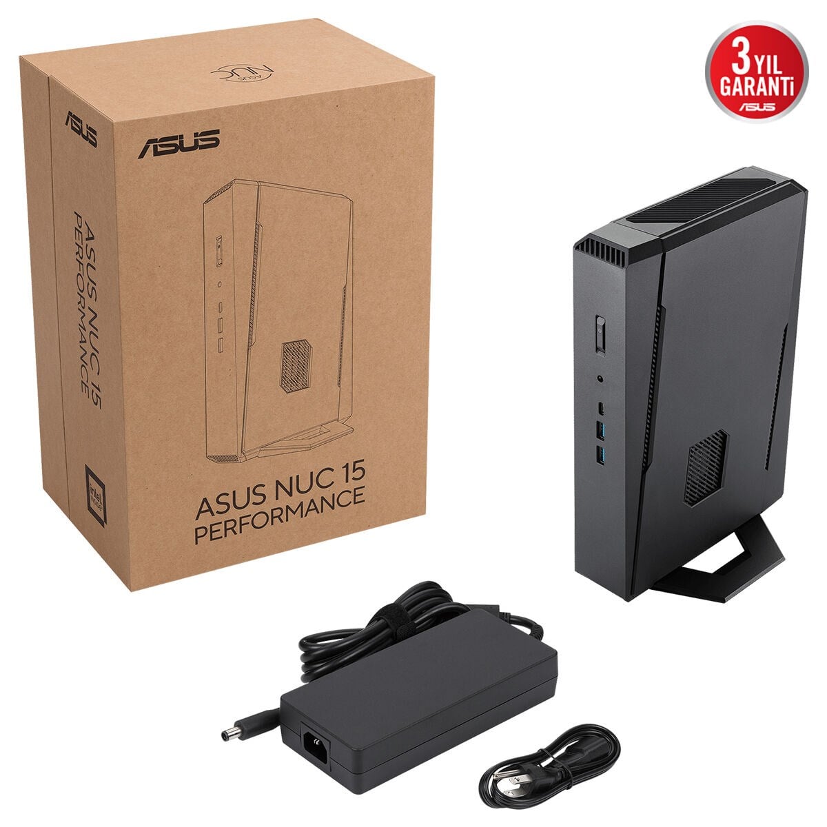 ASUS ULTRA 9 275HX-RAM DSİK YOK-12GB RTX5070-FDOS GAMING MINI PC / NUC15 PERFORMANCE RNUC15JNK9X40002 / 90AR00V1-M000B0
