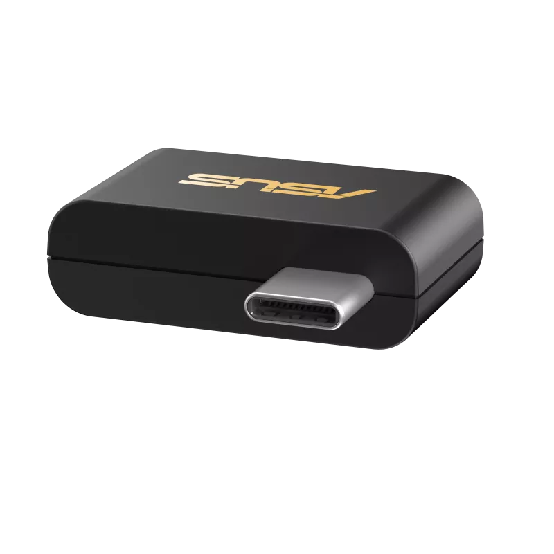 ASUS USB-BE93 MINI WIFI7 BE6500 Üç Bant Typec Kablosuz Ağ Adaptörü / 90IG0AK0-MO0B00