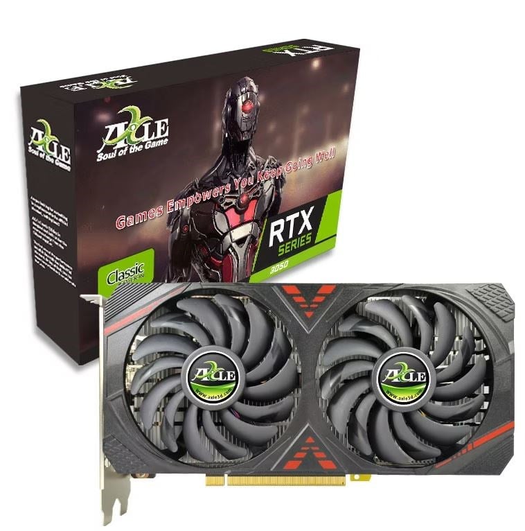AXLE 8GB RTX3050 AX-RTX3050/8GD6P8DIP GDDR6 128bit HDMI-DVI-DP PCIE 4.0