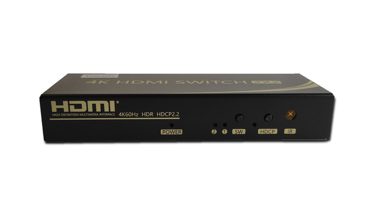 Beek 4K HDMI Switch 2x2, HDMI 2.0 HDCP 2.2