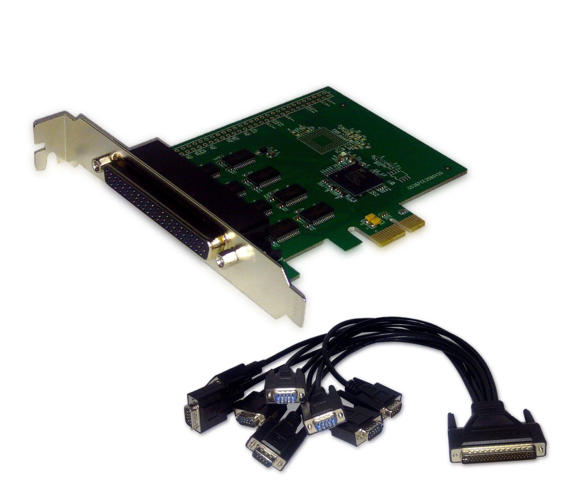 Beek BA-RS232/8-EX RS-232(Seri) 8'li PCI Express k