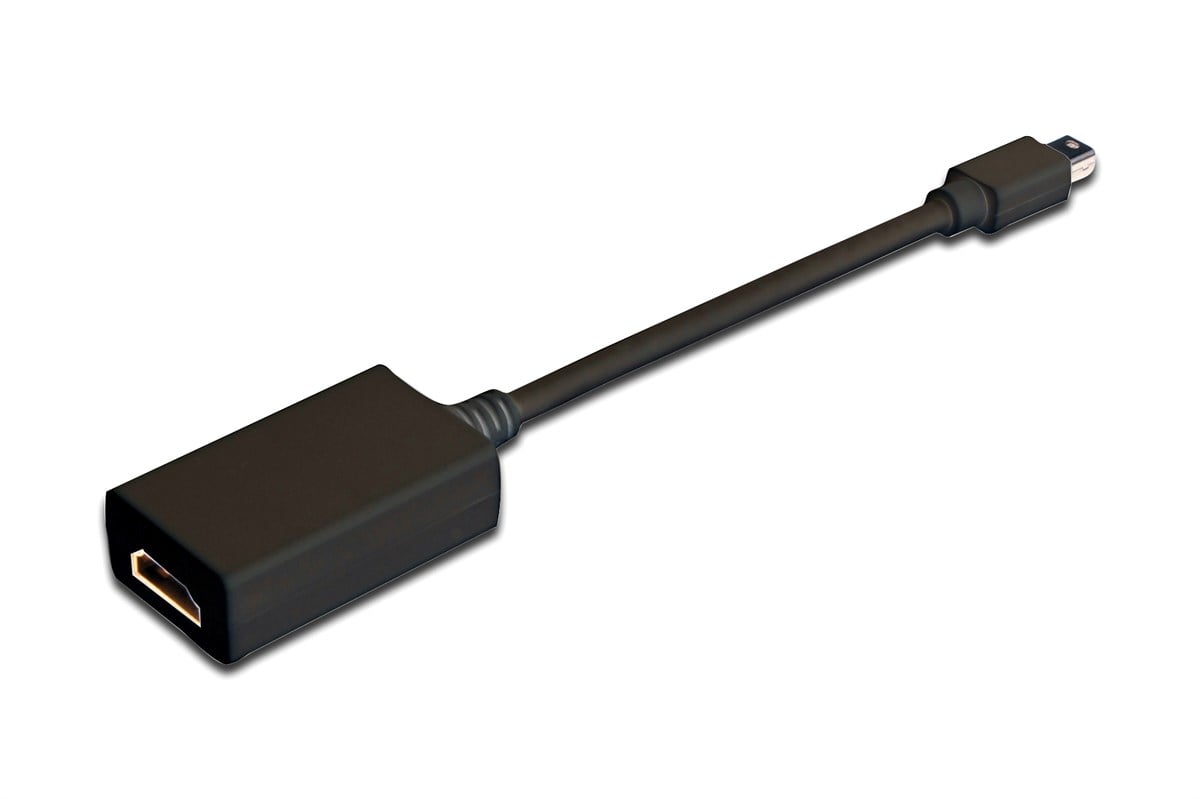 Beek Mini DisplayPort (mini DP) <-> HDMI Adaptörü, Kablolu, mini DP Erkek - HDMI tip A Dişi, 0.15 metre, CE, siyah renk