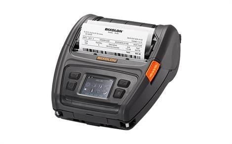 BIXOLON XM7-40iWK 203dpi 104mm 127mm/sn Bluetooth + Wıfı USB Linerless Taşınabilir Barkod Etiket Yazıcı
