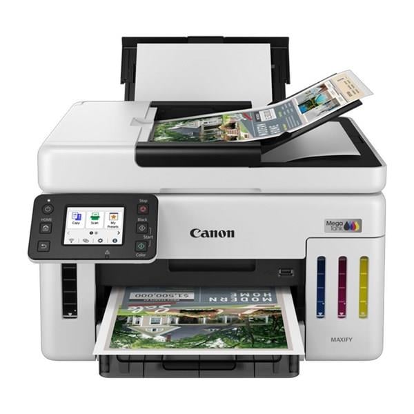 CANON A4 Renkli GX6140 Tanklı Yazıcı Tarayıcı Fotokopi USB 2.0,Ethernet,Kablosuz Tanklı