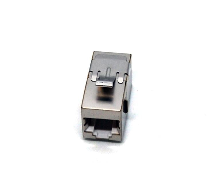 CAT6A STP Coupler for Patch cord extension Shielded Keystone form factor