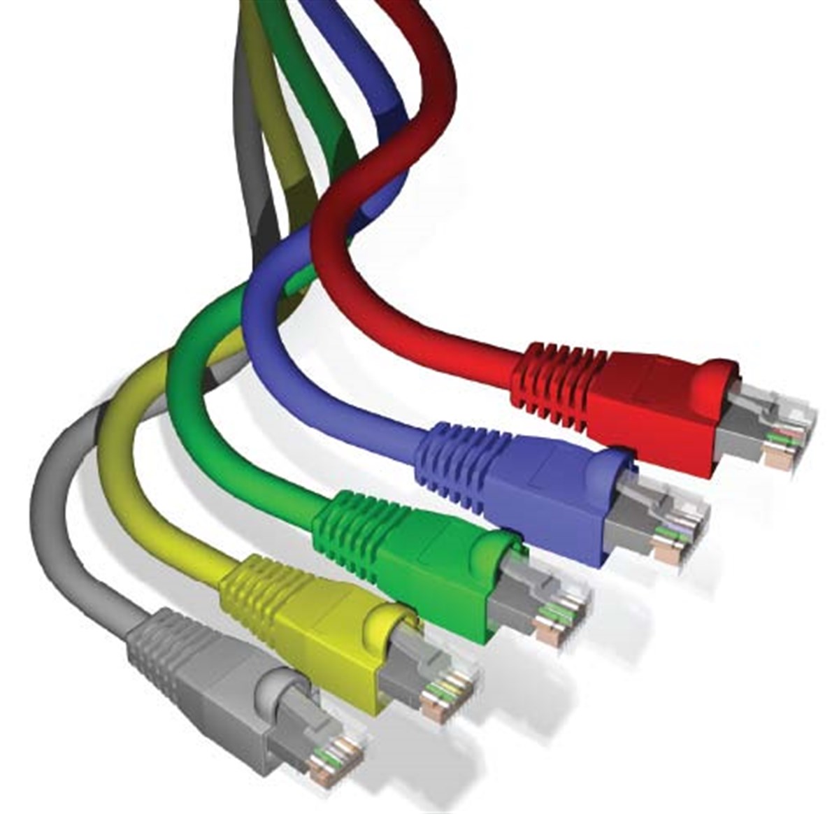 Cat6Plus Class E/Cat 6 U/UTP Patch Kablosu, 24 AWG, 3P Onaylı, 2 metre, Gri Renk 