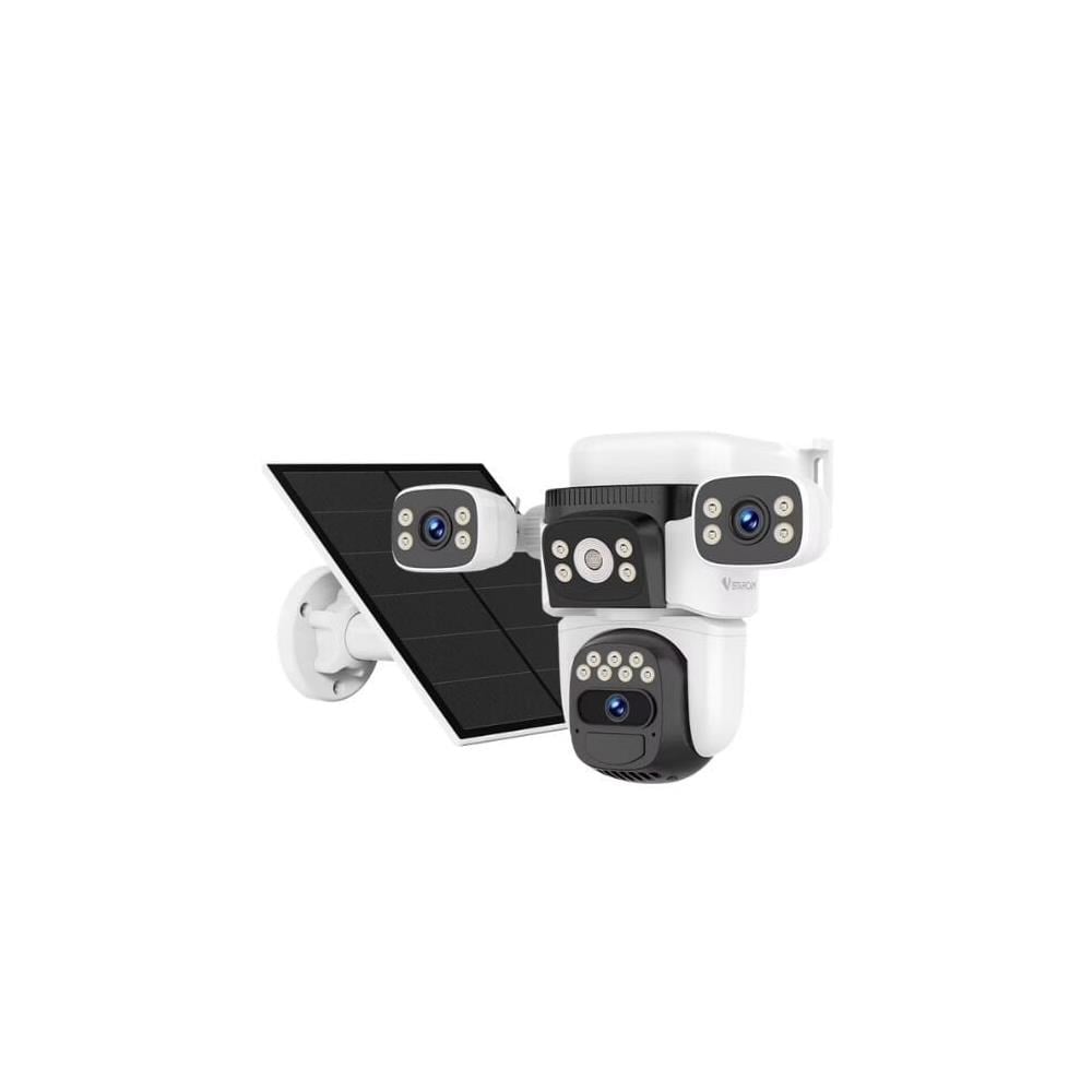 CB621SR-VSTARCAM AOV WIFI SOLAR 4 LENS 10X ZOOM KAMERA