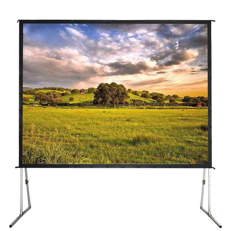 CODEGEN FF-30 300x225 cm Katlanabilir Taşınabilir Alüminyum Çerçeveli Fast Fold Projeksiyon Perdesi