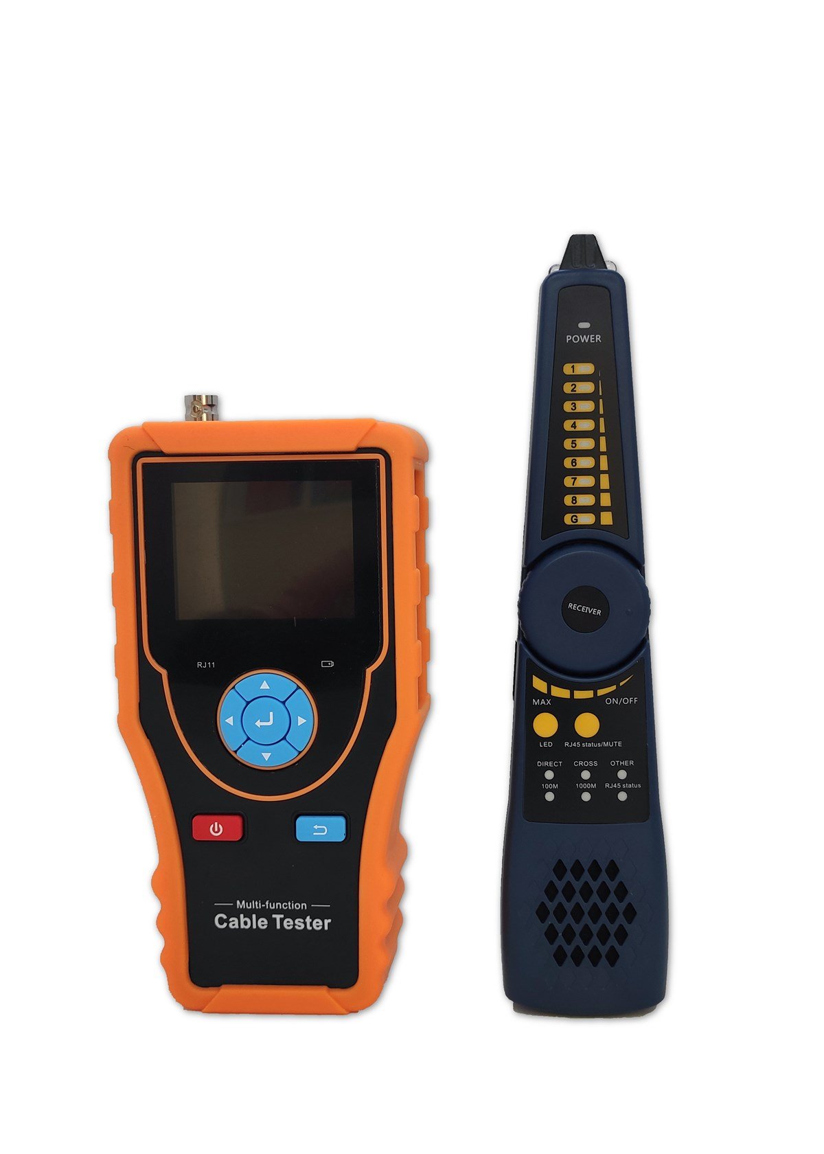 Çok İşlevli LAN Test Cihazı<br>
Multi Function LAN Cable Tester