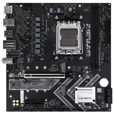 COLORFUL BATTLE-AX B650M-E PRO V14 2xDDR5 HDMI+DP 16X 2xM.2 AM5 ANAKART