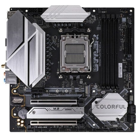 COLORFUL BATTLE-AX B850M-PLUS PRO V14 4xDDR5 HDMI+DP 16X 2xM.2 AM5 ANAKART
