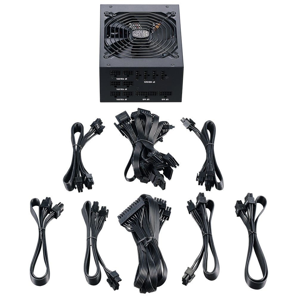 COOLERMASTER 1250W 80+ GOLD MWE V2 MPE-C501-AFCAG-3EEU PCIE 5.0 Tam Modüler Power Supply
