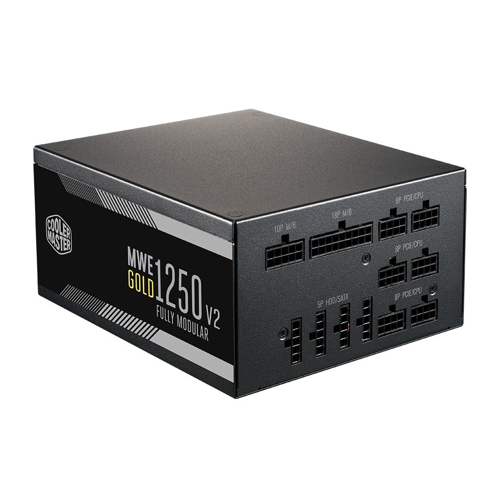 COOLERMASTER 1250W 80+ GOLD MWE V2 MPE-C501-AFCAG-3EEU PCIE 5.0 Tam Modüler Power Supply