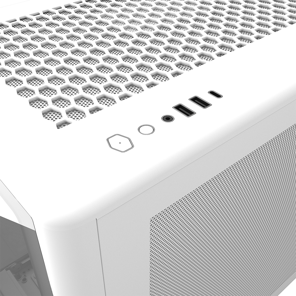 COOLERMASTER ELITE 600 Curve TG E600-WGNN-S02 7-ARGB Fanlı Gaming Mıd-Tower PC Kasası Beyaz