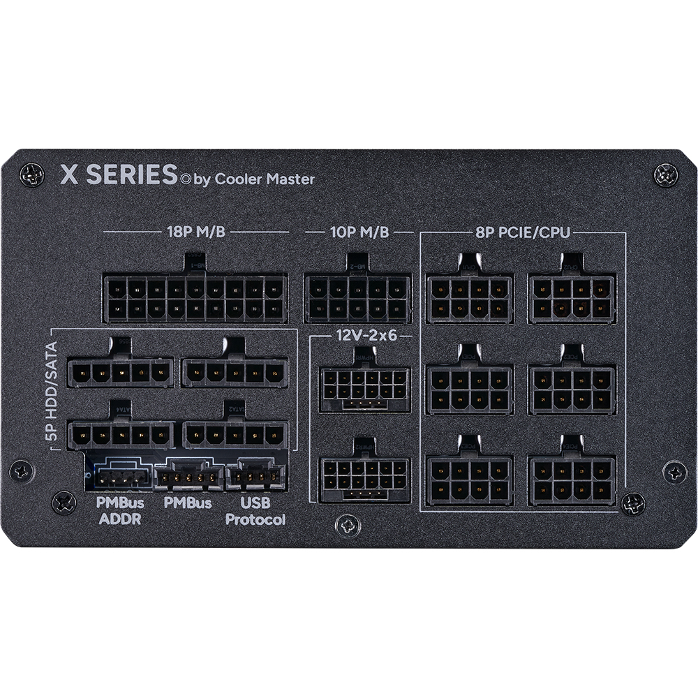 COOLERMASTER X Mighty 2000W 80+ Platinium 12cm Fanlı Full Moduler Power Supply MPS-K001-AFBP-NBEU