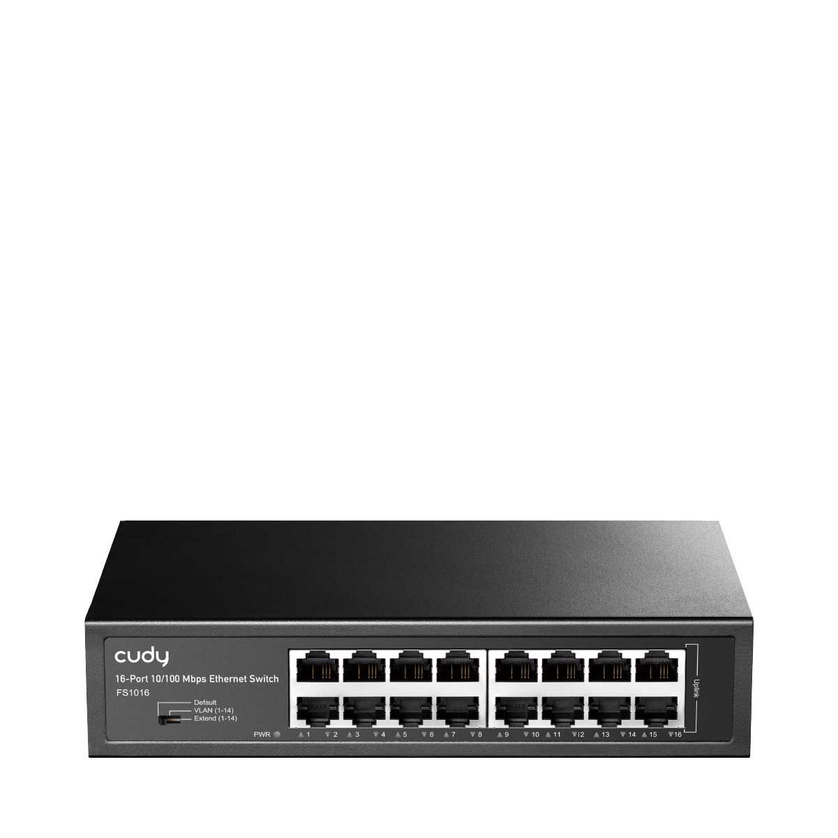 CUDY FS1016 16 Port Mbit Desktop/Rackmount Yönetilemez Metal Kasa Switch