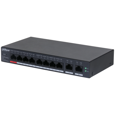 DAHUA CS4010-8GT-110 10 Port Gbit 8 port poe 110W Yönetilebilir Cloud