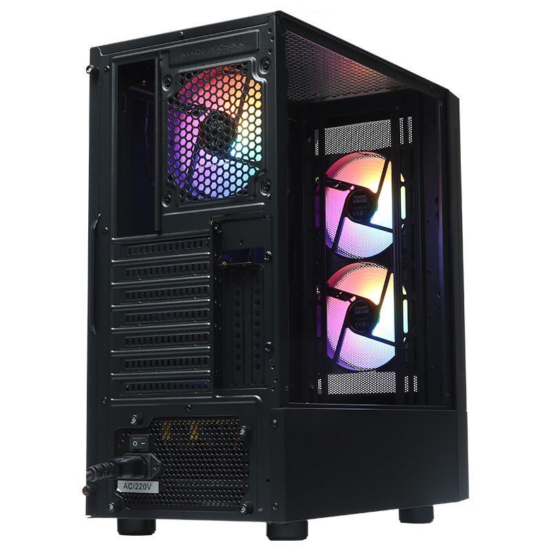 DARK GT DKCHGT 3X12CM FRGB FAN USB3.0 AKRILIK YAN PANEL ON MESH ATX OYUNCU KASASI