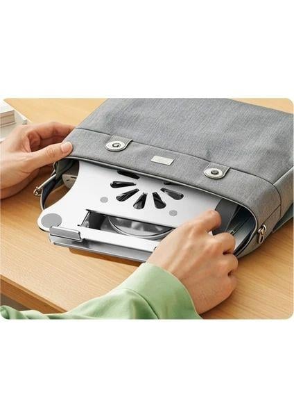 Daytona J41 360° Döner metal fanlı notebook stand,