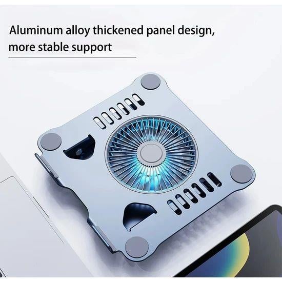 Daytona ST-804D 360° döner fanlı notebook stand,