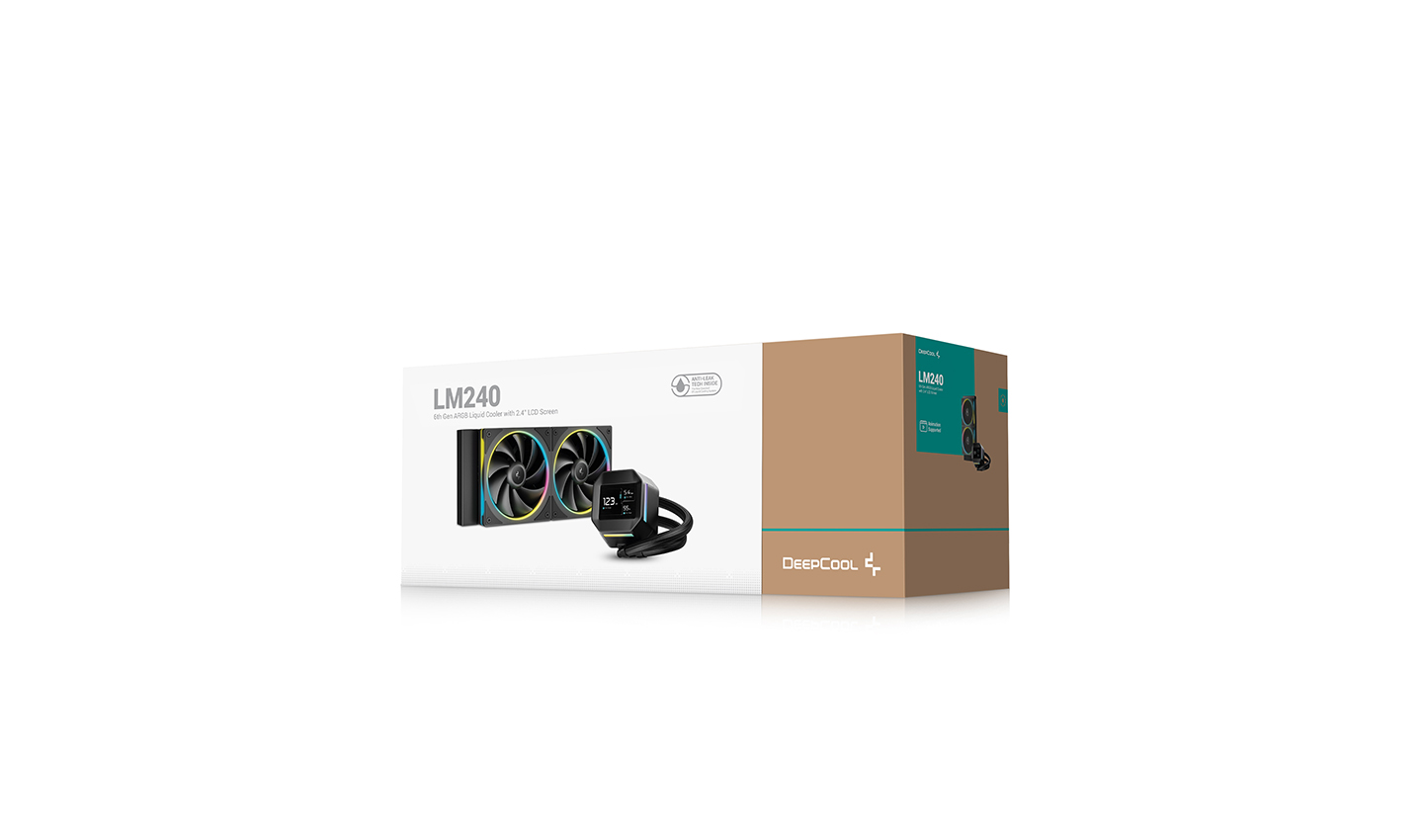 DEEPCOOL 240MM LCD LM240 ARGB AM5-1851p Sıvı Soğutmalı İşlemci Fanı