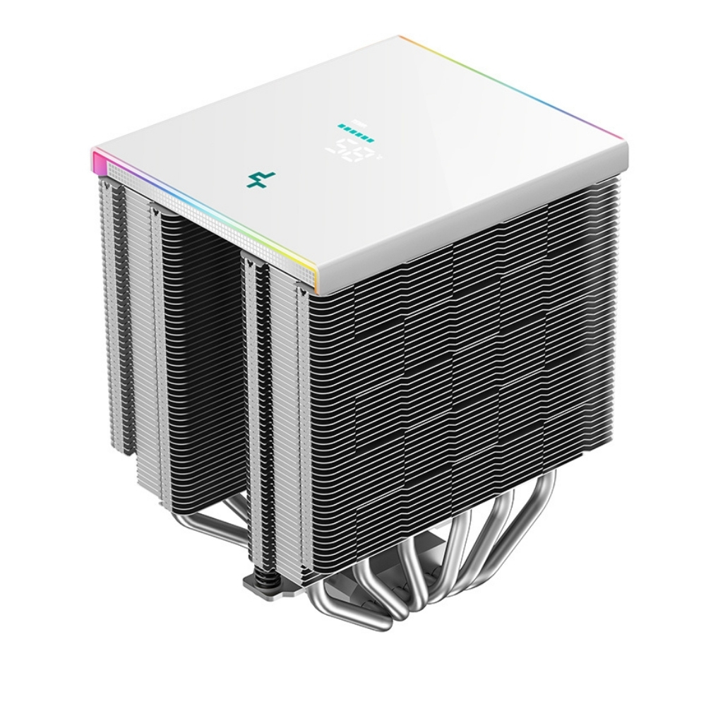 DEEPCOOL AK620 Digital SE AK620DIGITAL-SE-WH ARGB AM5-1851p Hava Soğutmalı Dual İşlemci Fanı Beyaz