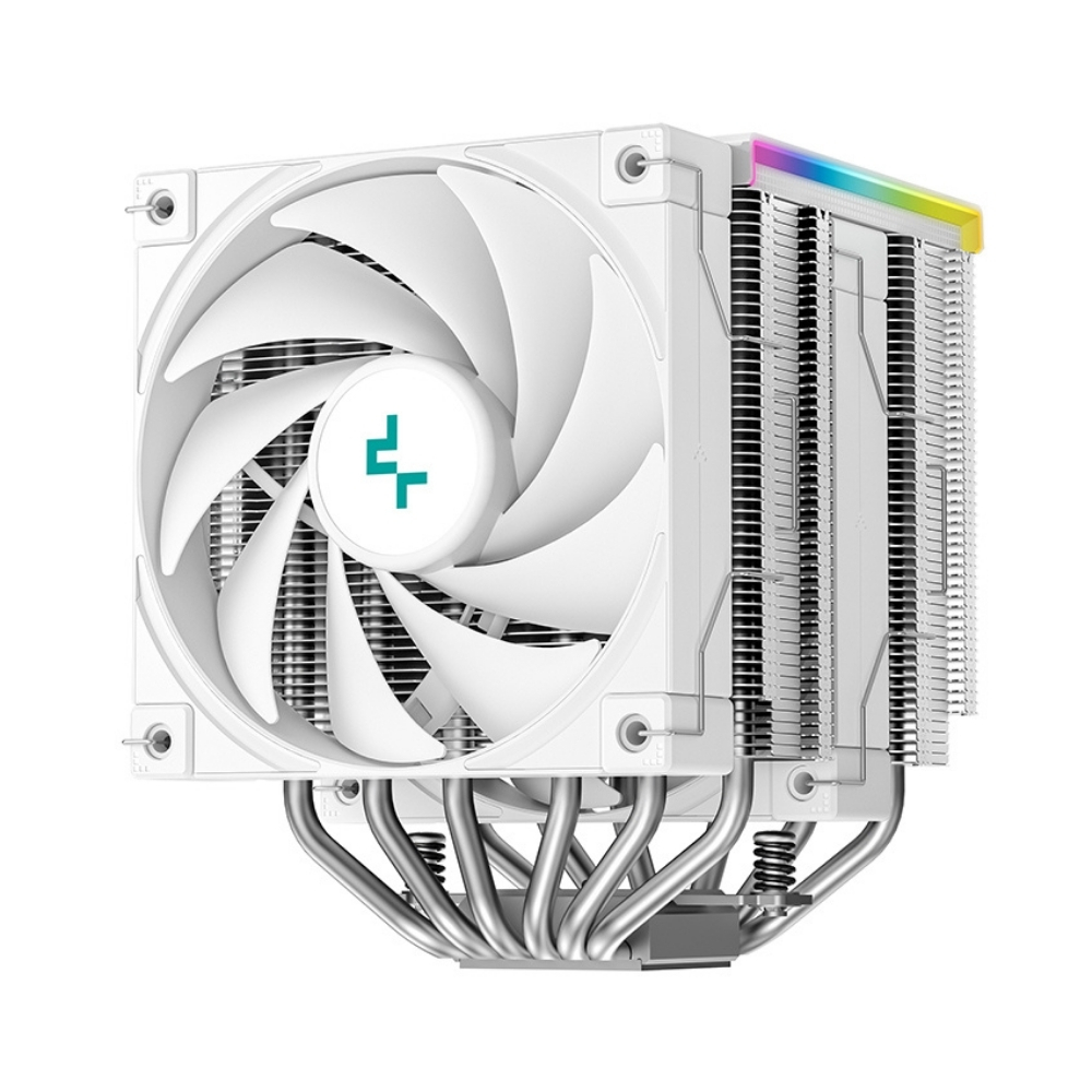 DEEPCOOL AK620 Digital SE AK620DIGITAL-SE-WH ARGB AM5-1851p Hava Soğutmalı Dual İşlemci Fanı Beyaz