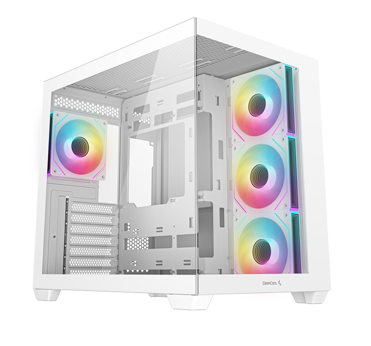 DEEPCOOL CG530-4F-WH 4-ARGB Fanlı Gaming Mid-Tower PC Kasası Beyaz