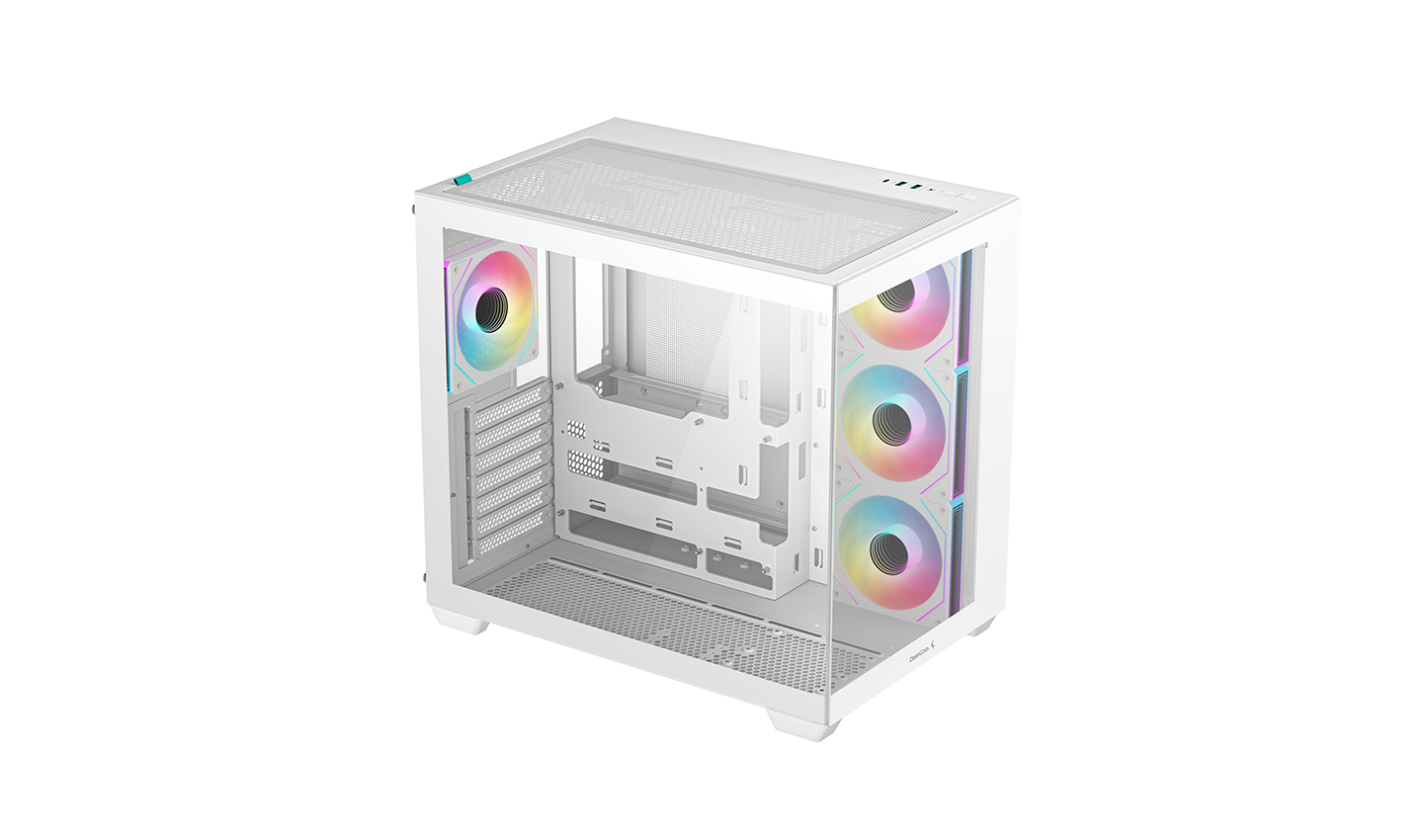 DEEPCOOL CG530-4F-WH 4-ARGB Fanlı Gaming Mid-Tower PC Kasası Beyaz
