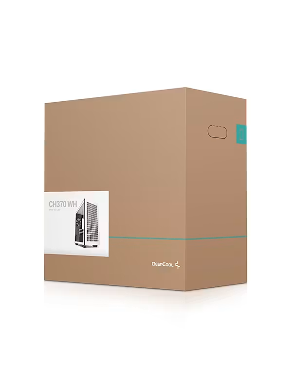 DEEPCOOL CH370-WH Gaming Micro ATX PC Kasası Beyaz