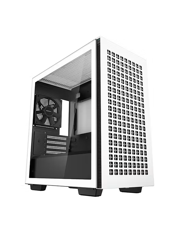 DEEPCOOL CH370-WH Gaming Micro ATX PC Kasası Beyaz