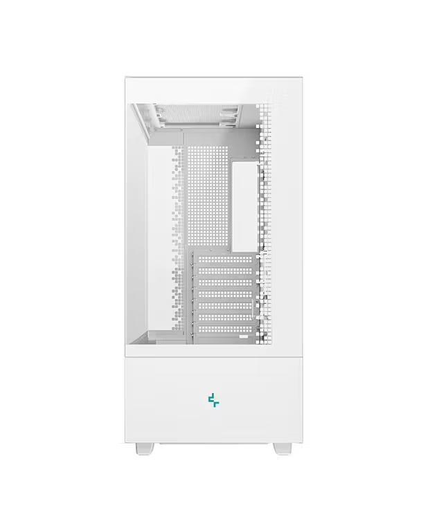 DEEPCOOL CH690 Digital WH Panoramik Dahili Dijital Durum Ekranlı Yüksek Hava Akışlı Beyaz Gaming Mid-Tower PC Kasası