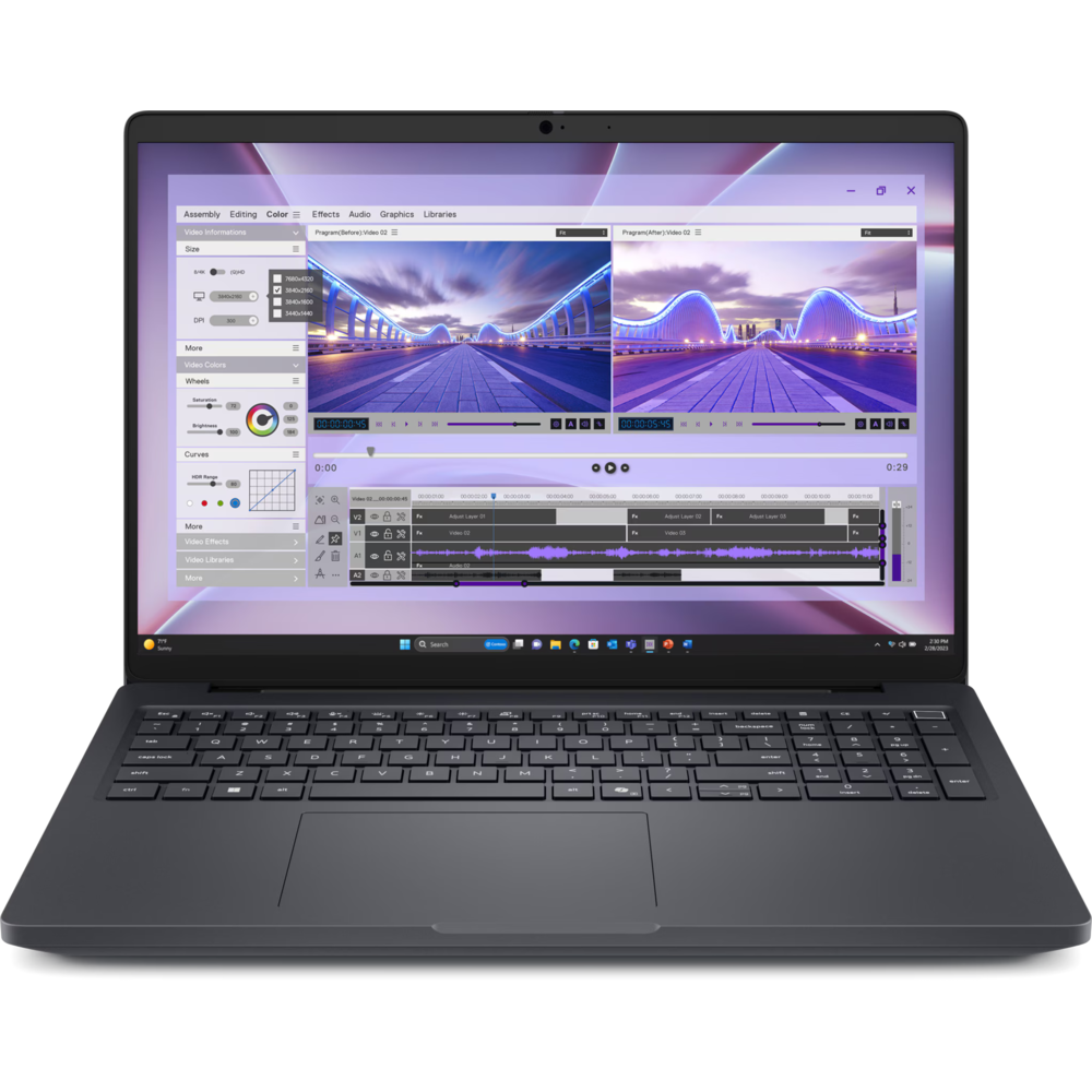 DELL 16” PRO MAX ULTRA 7 265H-32GB DDR5 RAM-1TB NVME-8GB RTX PRO2000 BWL-W11P Taşınabilir İş istasyonu