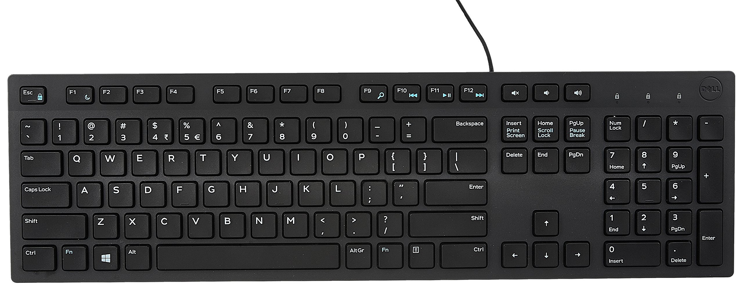 DELL Q ENG KB216 580-ADHK Multimedya Kablolu Siyah Klavye
