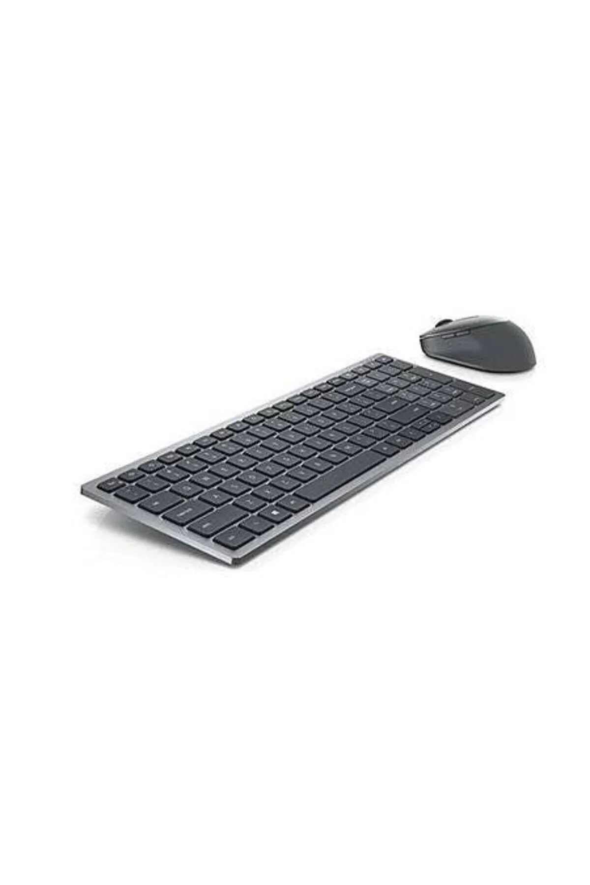 DELL Q TR KM7120W 580-AIWJ Çoklu Cihaz Kablosuz Titanyum Gri Klavye Mouse Set