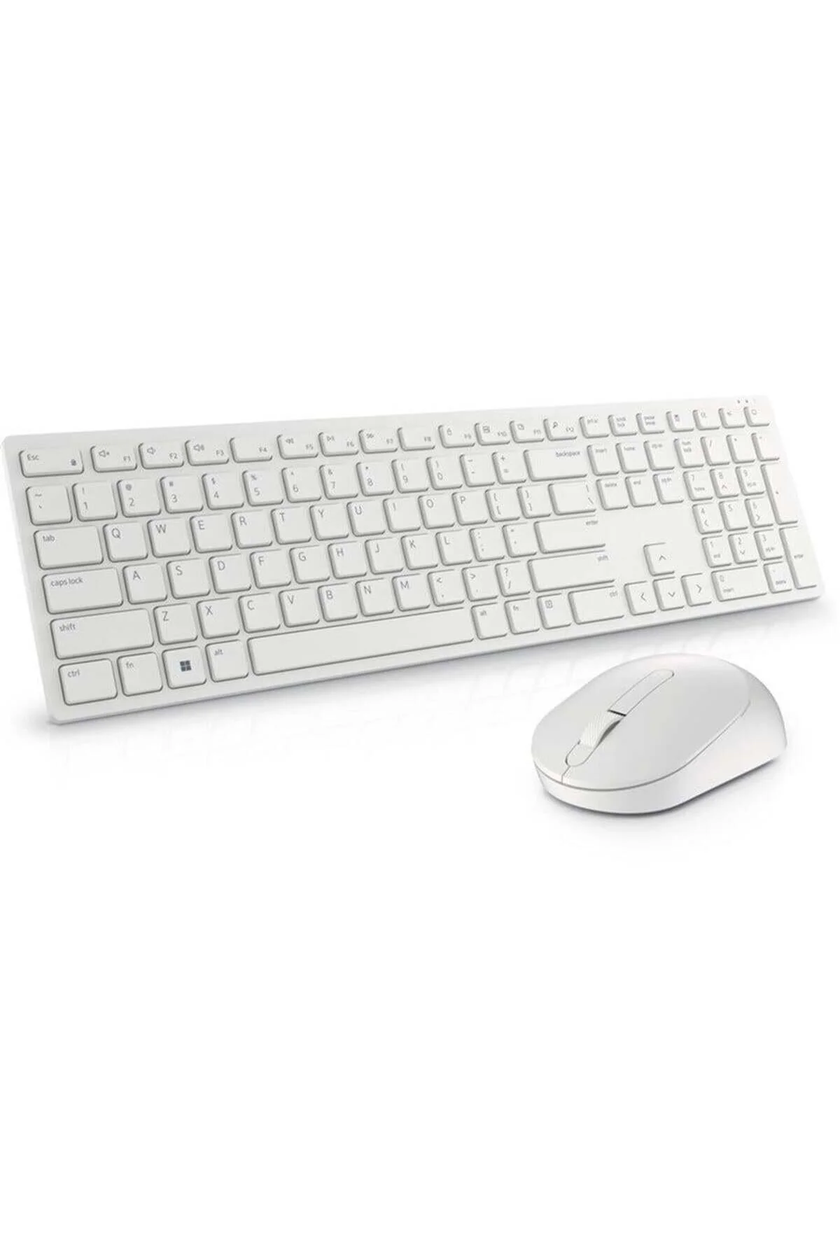 DELL Q TR Pro KM5221W Kablosuz Klavye Mouse Set  Beyaz-580-AKHG