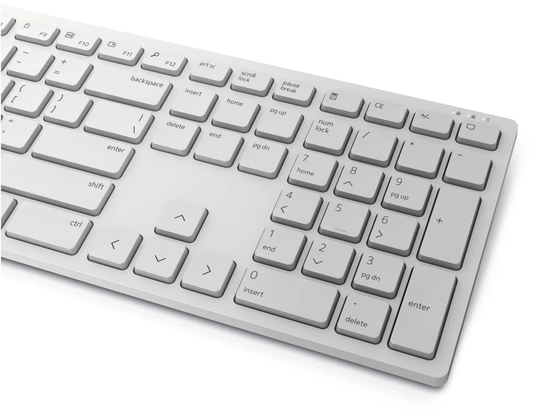 DELL Q TR Pro KM5221W Kablosuz Klavye Mouse Set  Beyaz-580-AKHG