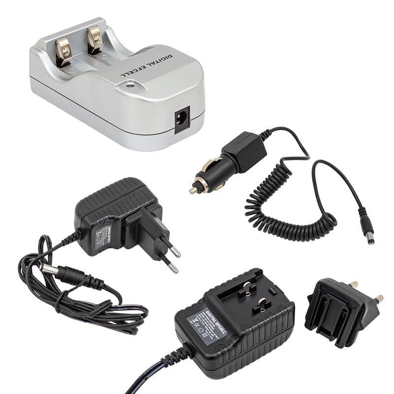 Digital Efcell 123A - 16340 - 17335 2’li Ev Ve Araç Pil Şarj Cihazı