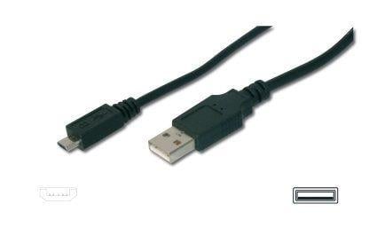 Digitus  AK-300110-030-S 3m USB A(E)=>Micro USB B(