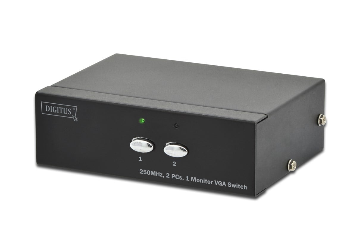 Digitus 2 Port VGA Seçici, 2 giriş - 1 çıkış